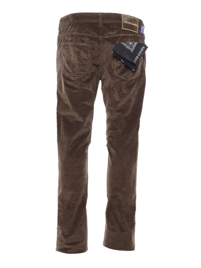 Jacob Cohen 5 Pockets Pants In Brown