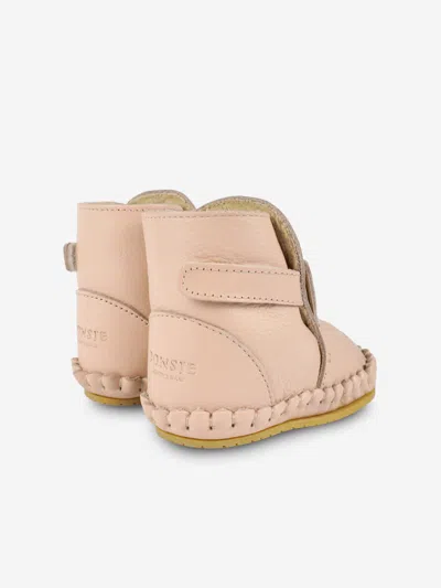 Donsje Baby Girls Kapi Special Unicorn Booties In Pink