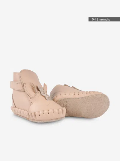 Donsje Baby Girls Kapi Special Unicorn Booties In Pink