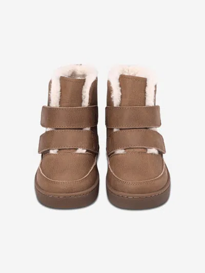 Donsje Boys Clenn Boots In Brown