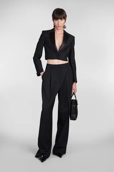 Givenchy Cropped Jacket In Black