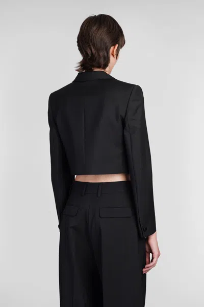Givenchy Cropped Jacket In Black