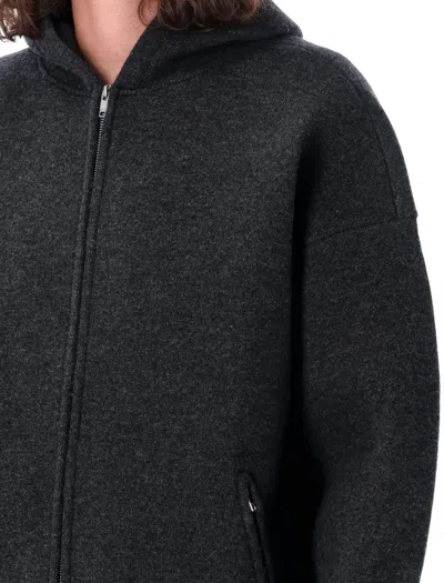 Isabel Marant Men's Igor Hooded Jacket In Grey
