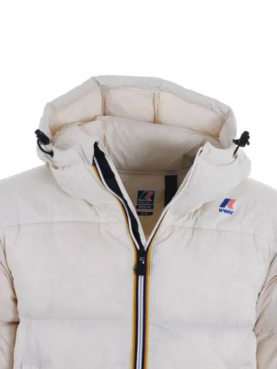 K-way Jacket In Beige