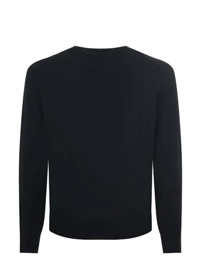 K-way Wool Crewneck Pull In Black