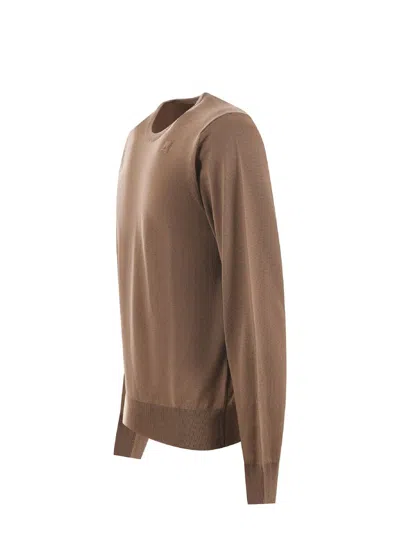 K-way Sweaters Camel In Brown