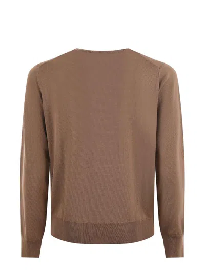 K-way Sweaters Camel In Brown