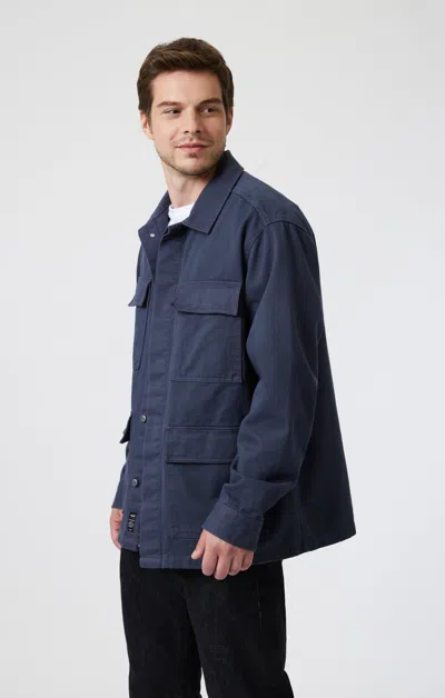 Mavi Multi-pocket Jacket In Dark Shadow In Dark Blue