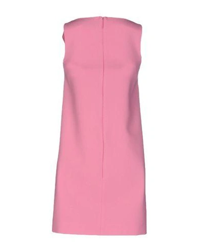 Shop Christopher Kane Short Dresses In Pink