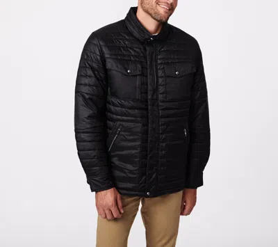 Bernardo Pathfinder Lightweight Quilted Water Resistant Jacket In Black