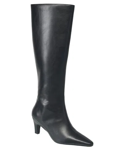 French Connection Women's Becky Kitten Heel Bootie In Black