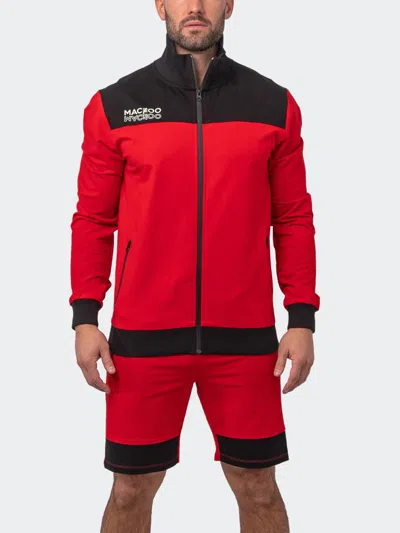 Scaling Zipper Platform Red In Red