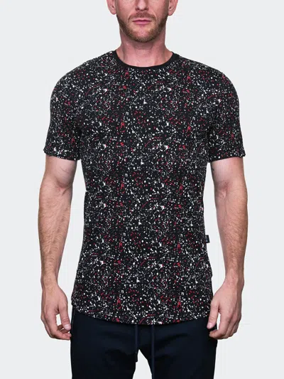 Stamina Teehlzip Spash Black In Black