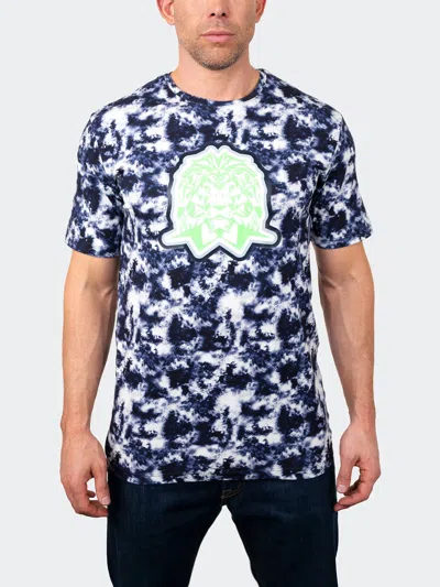 Stamina Tee Tiedye Blue In Blue