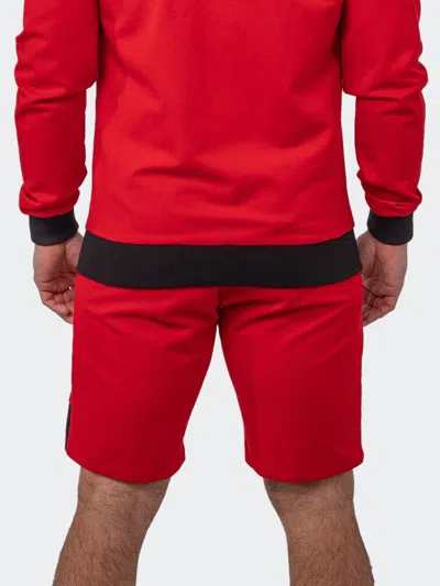 Scaling Shorts Platform Red In Red
