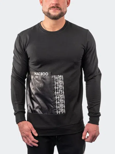 Scaling Sweater Static Black In Black