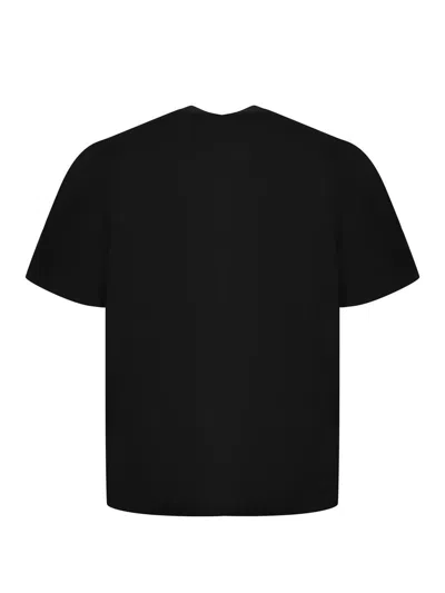 Dsquared2 Black Loose Fit T-shirt In Black