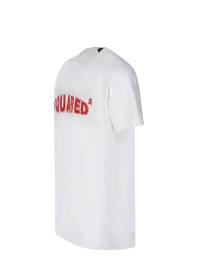 Dsquared2 Dsquared Man Cool Fit Tee In White