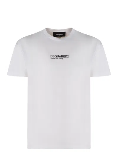 Shop Dsquared2 T-shirts And Polos White