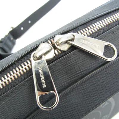 Pre-owned Burberry Black Leather Shopper Bag ()
