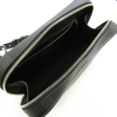 Pre-owned Burberry Black Leather Shopper Bag ()