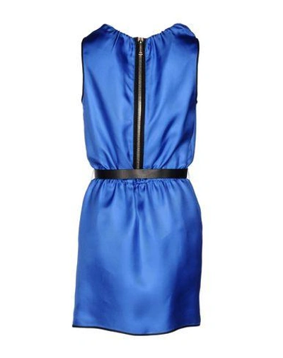 Shop Dsquared2 Short Dresses In Blue