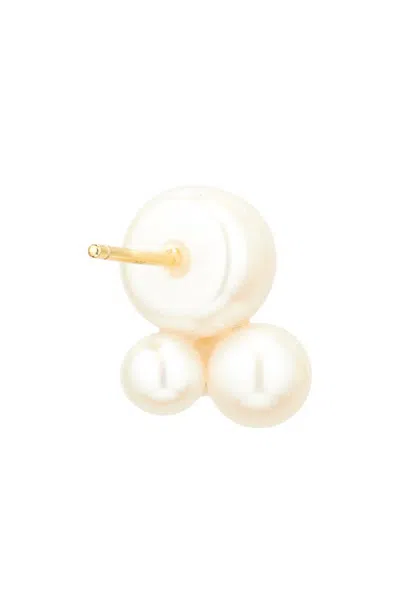 Eliou Éliou Cata Freshwater Pearl Cluster Stud Earrings In White