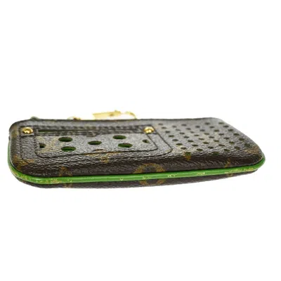 Pre-owned Louis Vuitton Pochette Clés Brown Canvas Clutch Bag ()
