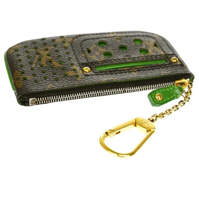 Pre-owned Louis Vuitton Pochette Clés Brown Canvas Clutch Bag ()