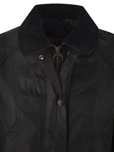 Barbour Beadnell - Waxed Jacket In Black