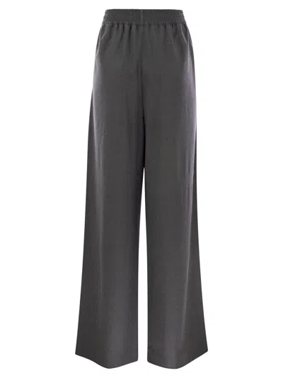 Fabiana Filippi Wool Blend Wide Leg Pants
