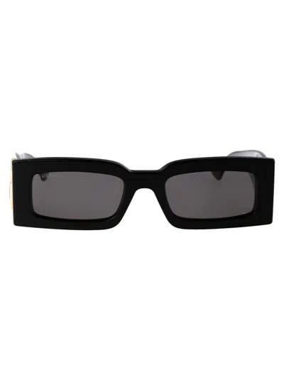 Gucci Gg1425s Rectangular Acetate Sunglasses