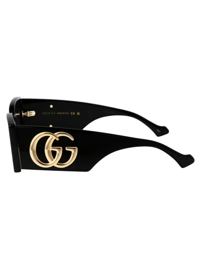 Gucci Gg1425s Rectangular Acetate Sunglasses