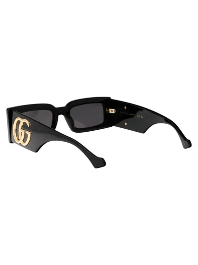 Gucci Gg1425s Rectangular Acetate Sunglasses
