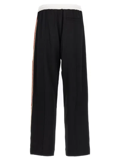 Wales Bonner Black Straight Leg Joggers