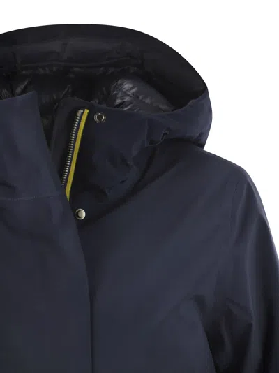 K-way K Way Dorel Bonded Padded Hooded Jacket