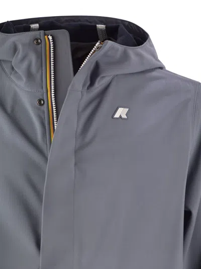 K-way K Way Marlyn Bonded Waterproof Jacket With Hood