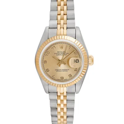 Rolex Ladies Datejust In Gold