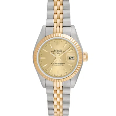 Rolex Women's Datejust Watch, Circa 2000s () In Gold