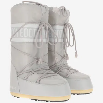 Moon Boot Icon Logo Printed Lace-up Boots