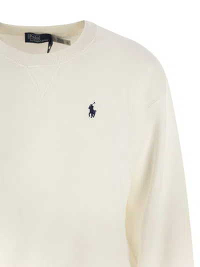 Polo Ralph Lauren Logo Embroidered Crewneck Sweatshirt