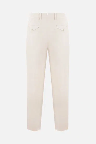 Shop Caruso Trousers In Beige