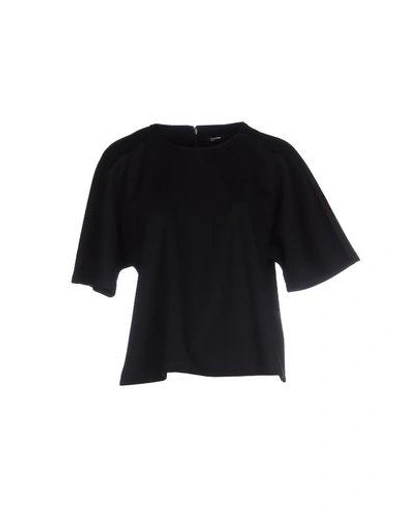 Shop Jil Sander T-shirt In Dark Blue