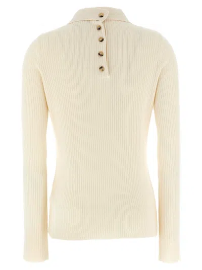 Courrèges Courreges 'multi Buttons' Sweater In White