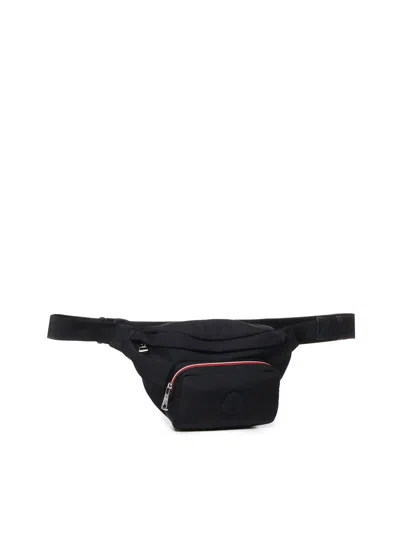 Moncler Durance Logo Belt Bag In Black