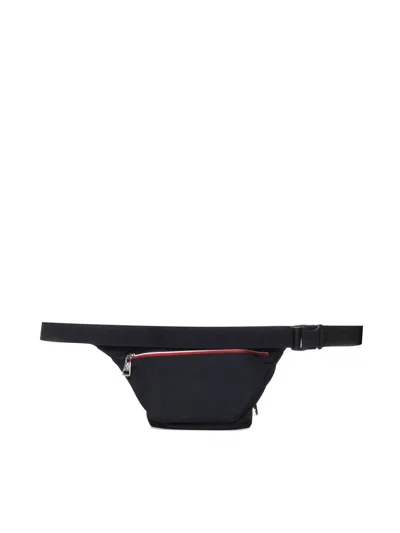 Moncler Durance Logo Belt Bag In Black