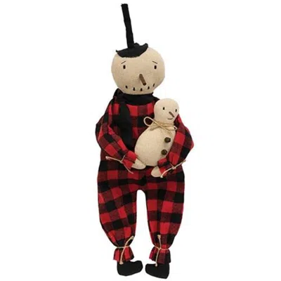 Homegifo Pajamas Snowman & Baby Doll