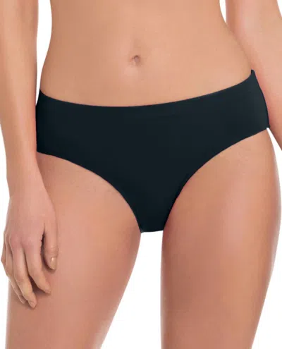 Profile By Gottex Full Brief Swim Bottom In Tutti Frutti Black In Black