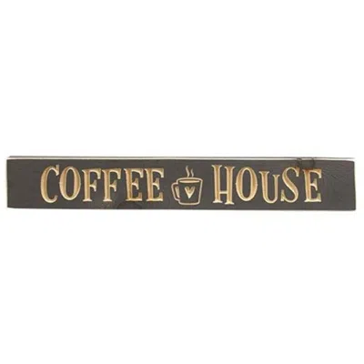 Homegifo Coffee House Engraved Sign 24" X 3.5"
