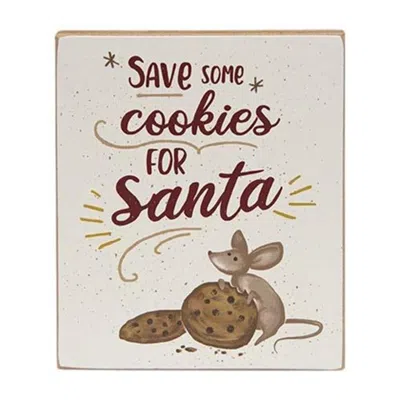 Homegifo Save Some Cookies For Santa Block